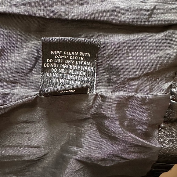 JOU JOU Girls Faux Leather Motorcycle Jacket - Picture 4 of 7